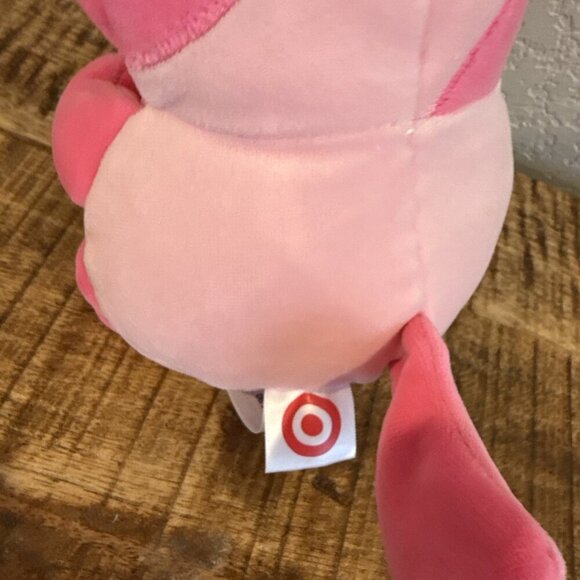 Pink Cat Plush Holding Heart Stuffed Animal Valentine's Day 6" Target - Picture 5 of 8
